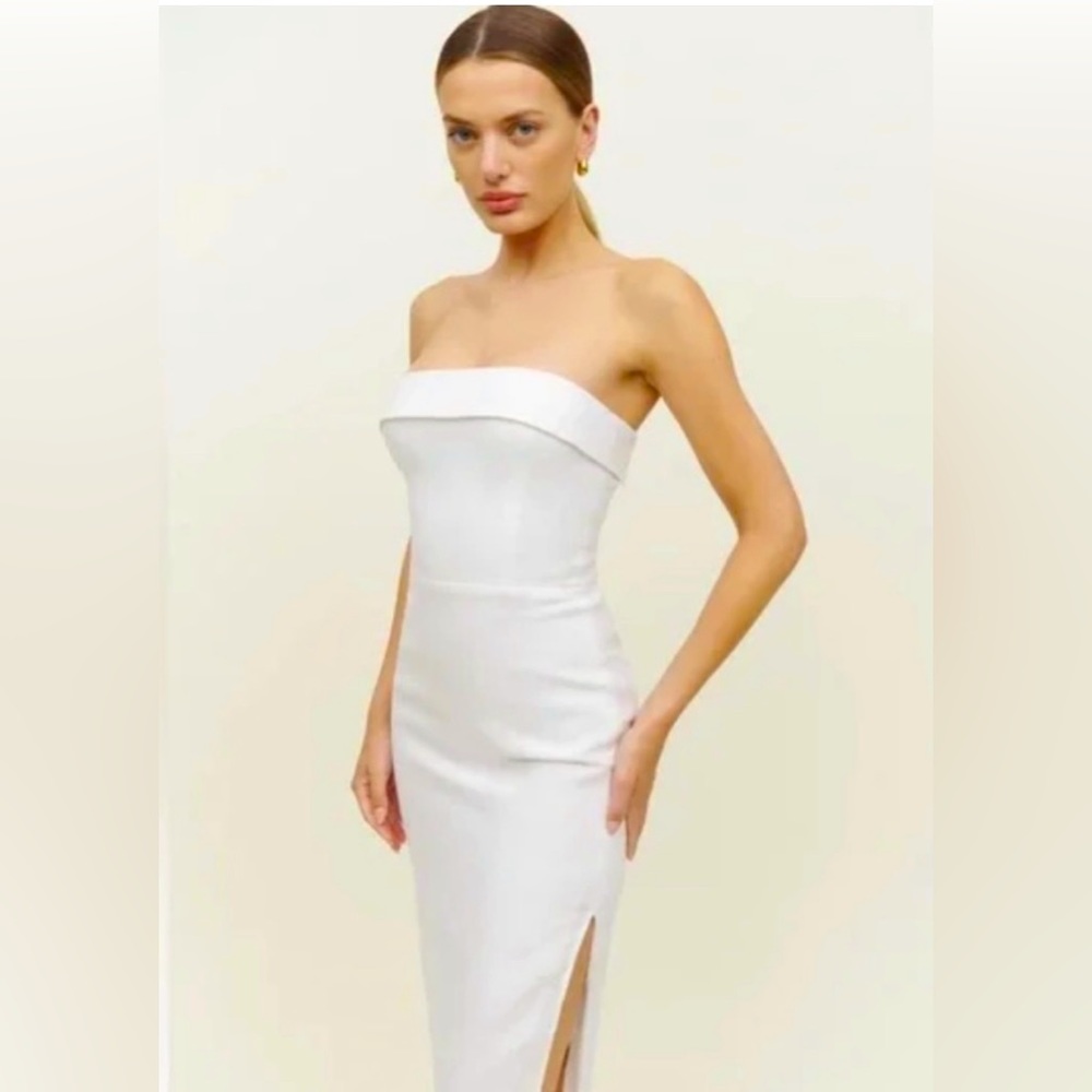 The Reformation Marcella Linen Dress